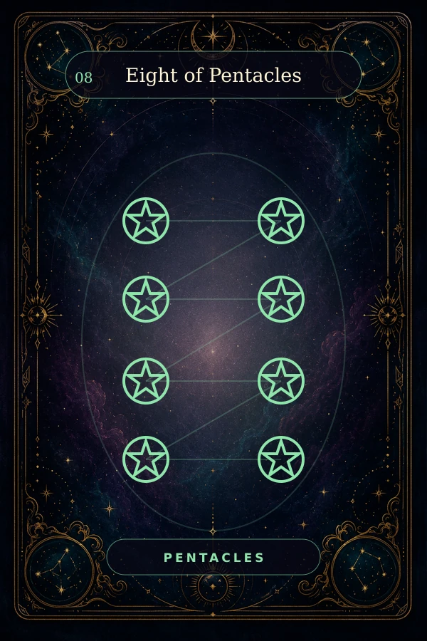 Eight of Pentacles