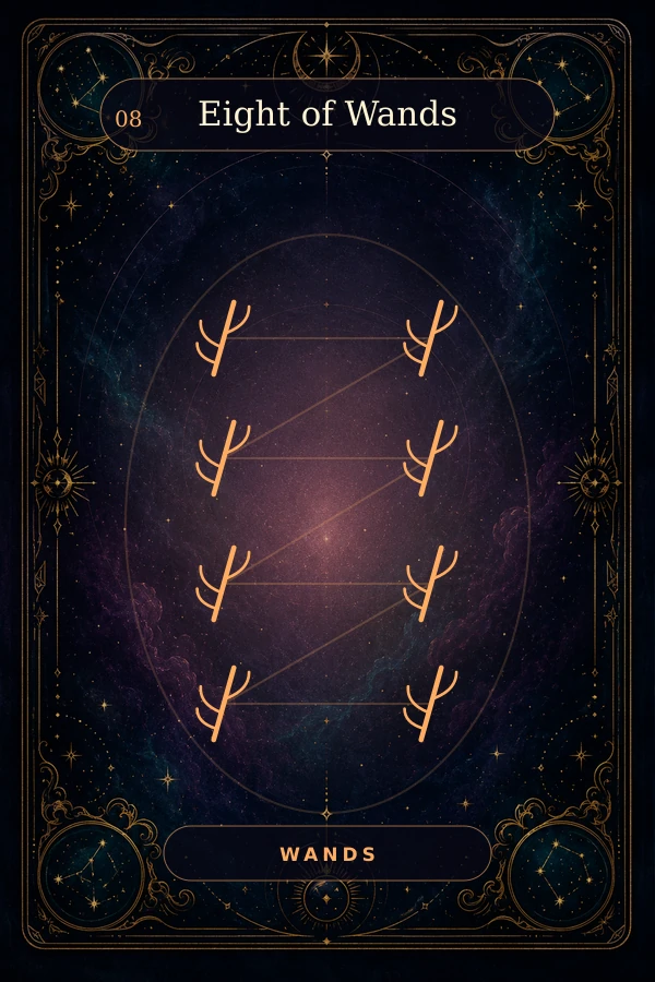 Eight of Wands