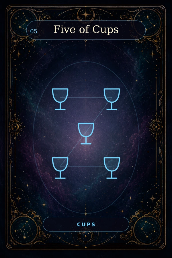 Five of Cups