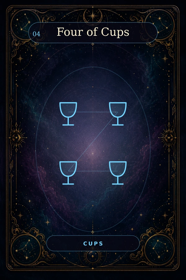 Four of Cups